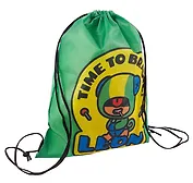 Мешок для сменной обуви "Leon", 1 отделение, 320 х 410 мм, Brawl Stars