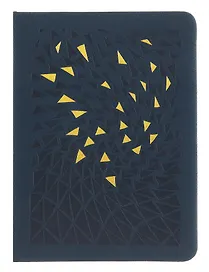 Записная книжка «Gallery. Ночной NEW» А6, 80 листов в клетку, экокожа, Listoff