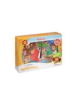 Набор Step puzzle пластиковых кубиков С/м 12шт. Чебурашка