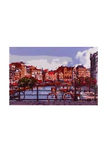 Набор ТМ Рыжий Кот Раскраска на картоне A3 Голландский канал (Арт. Р-2264)