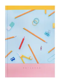 Книги для записей А5, 160л. "Яркий день" 7БЦ. Матовая ламинация, выбороч.лак., Listoff