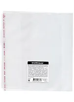 Обложка д/тетрадей и дневника "Fizzy Clear" кл.край, увелич.клапан, 212*395мм, 80мкм, ErichKrause 
