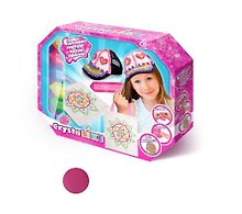 Набор для творчества, Масса для моделирования, 1TOY/Вантой, Crystalike" 6 баночек с аксесс.(кепкой, сумкой), коробка с окошком"