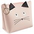 Косметичка на молнии Котик с ушками (PU) (15×21) (ПВХ бокс) (12-11592-ZY-22) - 0