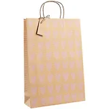 Пакет А3 46*33*10 "Розовые сердца" жен.