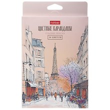 Карандаши цветные «Alto Colore», Hatber, 18 цветов