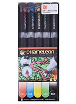 Маркеры Chameleon  «Основные тона», 5 штук