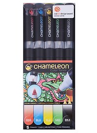 Маркеры Chameleon  «Основные тона», 5 штук