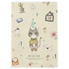 Тетрадь общая «The cat's life», 60 листов в клетку, А5 - AnAn