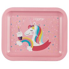 Мини-поднос Единорог глянцевый (металл) (21×14) (12-09412-03305-003)