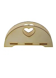 Салфетница Сердечко (2150373) (16,7х3,6х8см) (игрушка из дерева) (упаковка)