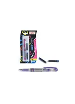 Ручка перьевая "INKY" пластик, 2 капсулы, блистер, ассорти, FLAIR