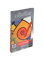 Пастель сухая 12цв "Pastel Carre" метал.кор., Cretacolor