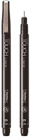 Ручка капиллярная  TOUCH Liner 0,1мм, серый холодный, TOUCH