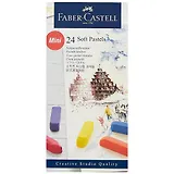 Пастель мягкая «Gofa», Faber-Castell, 24 цвета