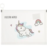 Папка на молнии «Unicorn world», А5