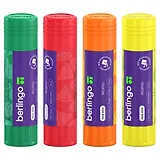 Клей-карандаш 25г "Aroma", ароматизированный (яблочный сок, арбуз, сахарное печенье, ананас), ПВП