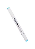 Маркер двухсторонний Арктический голубой, спирт.основа, цв.G153, Sketchmarker