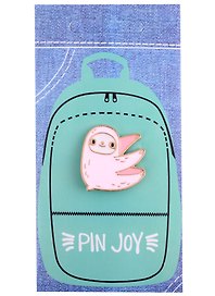 Значок «Ленивец», металл, Pin Joy