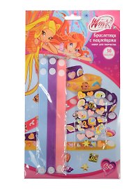 Набор для творчества Winx Браслетики с наклейками (MYB-BG100T) (161267) (упаковка)