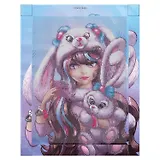 Алмазная мозаика "Девушка с зайкой" 30*40 см