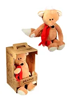 Мягкая игрушка Лисёнок Рыжик в шарфике (20 см) (OS085/20)