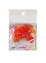 Набор плетение из резиночек разноцв. (509726) (110шт., крючок, 6 креплений) (упаковка)