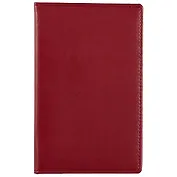 Визитница «Бизнес», бордовая, 72 карты, А5–