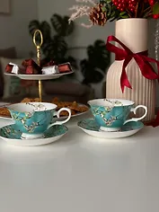 Набор 2 чайные пары Цветущий миндаль