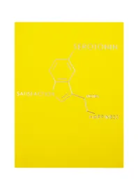 Записная книжка «Molecule. Serotonine» А6, 80 листов в линейку, Listoff
