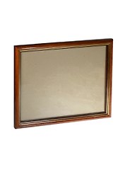 Рама 20*25 пластиковая, цв. коричневый, со стеклом, Двуреченский