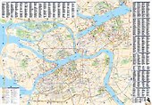 Санкт-Петербург. Карта+путеводитель по центру города - 1