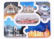 ГС Магнит плоский  95х120мм ПАЗЛ Самара № 2 (031048мпа95002)