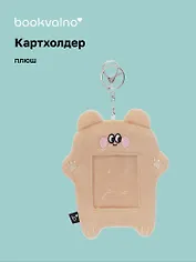 Чехол для карточек (картхолдер) Мишка (карабин) (плюш) (12х15) (12-DongJin-0927)