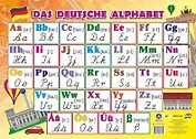 Учебный плакат "Немецкий алфавит". (Формат А2)
