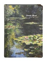 Книга для записей "К. Моне" А5, 248 листов, твердая обложка, 120г/м2, в ассортименте