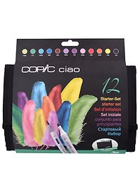Набор маркеров Copic Ciao стартовый, 12 цветов, в пенале