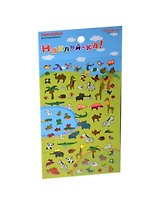 Наклейка декоративная леденцовая 1 Животные 3 (95х185) (Наклей-ка) (упаковка)
