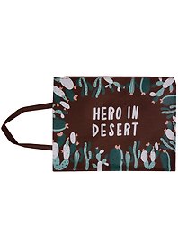 Папка для тетрадей «Hero in Desert» А5, ткань, на молнии, AnAn
