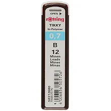 Грифели 0,7мм 12шт "Rotring Tikky" В, Rotring