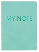 Записная книжка А6 40л кл. "Fantasy. Мятный" иск.кожа