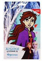 Набор для творчества Фреска LORI Картина из песка. Disney. Холодное сердце-2 Анна Кпд-021