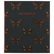 Книга для записей «Бабочки на сером», 96 листов, А5–