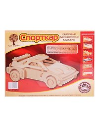 Сборная модель «Спорткар (Феррари)», Чудо-Дерево (P065A)