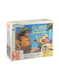 Паззл Оригами 260эл 47*33см Серия Minions Банана-мама 01687
