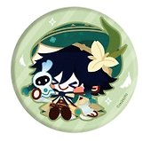 Значок «Genshin Impact. Chibi Character Cloth Badge. Windborne Bard Venti» - 1