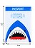 Обложка для паспорта Shark attack (акула) (ПВХ бокс) (ОП2020-241) - 1