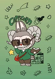 The Monsters. Астрологический блокнот Козерог (Лабубу)