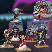Коллекционная фигурка Mighty Jaxx One Piece Egghead Arc Series в ассортименте (коробка) (12х8х8) (71166)