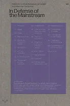 In Defense of Mainstream